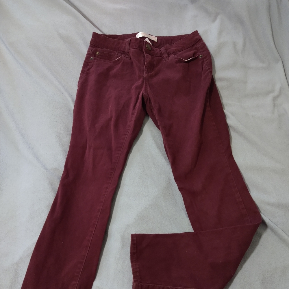 Size 5 maroon jeans